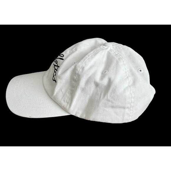 Fabletics  White Cap The Dad Hat Relaxed Fit Classic Strapback - Picture 4 of 5